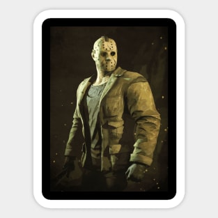 Jason Voorhees Sticker